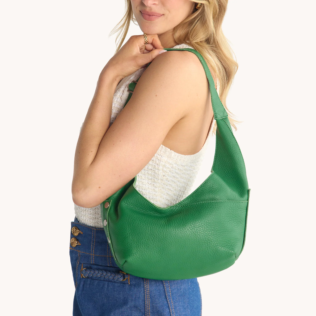Hammit | Tom Zip Med | Lime Zest Brushed Silver
