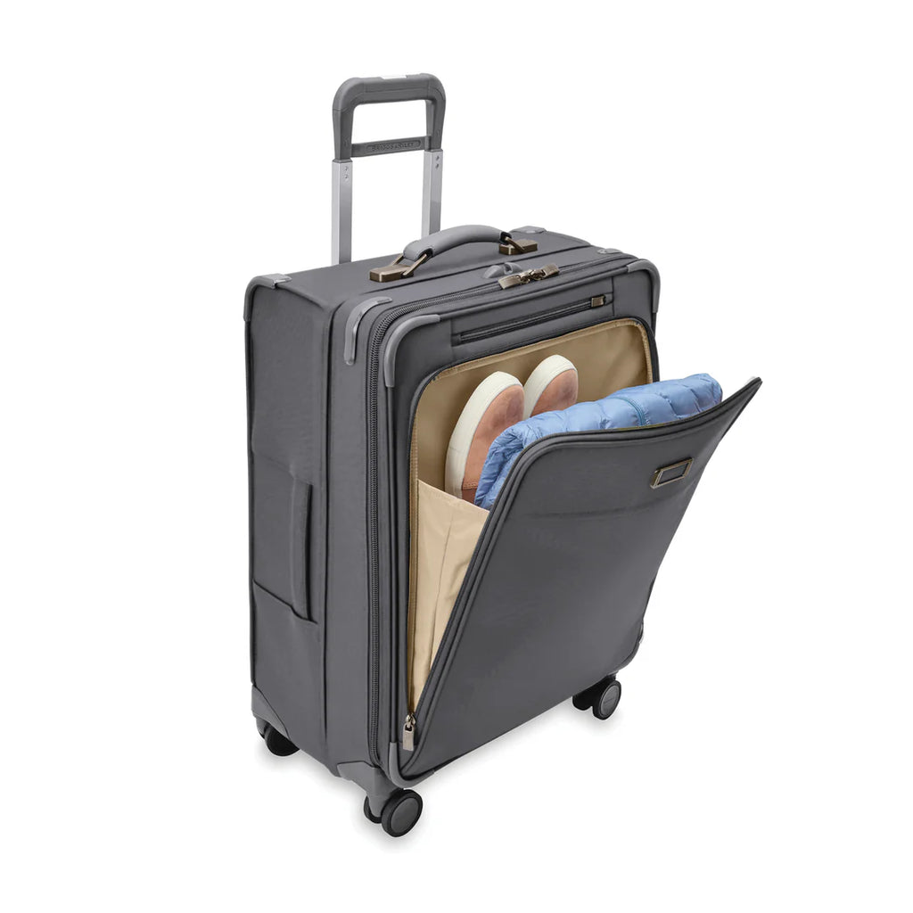 Briggs & Riley | Baseline Medium Expandable Spinner | Limited Edition Steel Gray