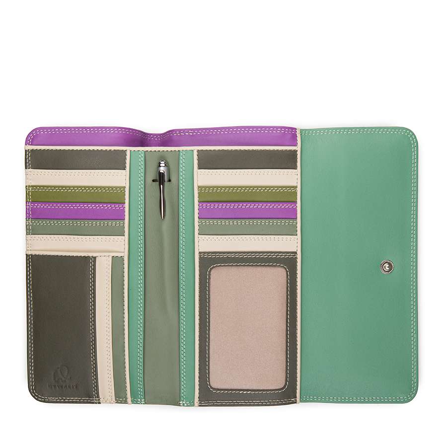 Mywalit | Tri-fold Zip Wallet - Stylish & Spacious Leather Wallet