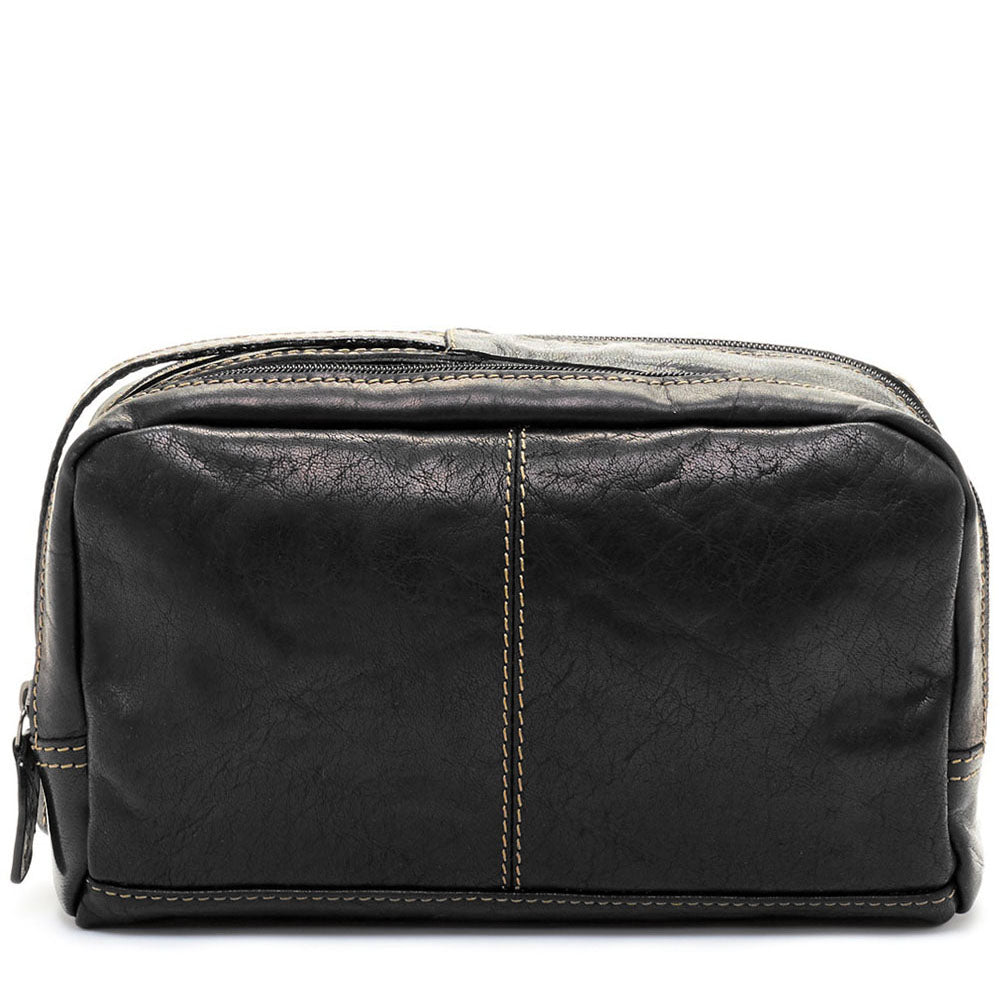 Leather Toiletry Bag - Voyager #7220