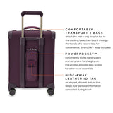 Briggs & Riley | Baseline | Global 21" Carry-On Expandable Spinner | Plum