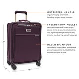 Briggs & Riley | Baseline | Global 21" Carry-On Expandable Spinner | Plum