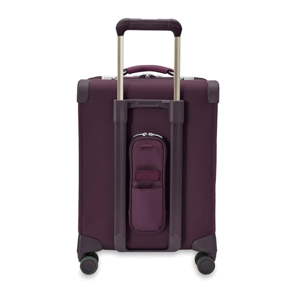 Briggs & Riley | Baseline | Global 21" Carry-On Expandable Spinner | Plum