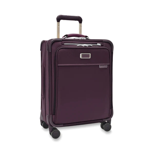 Briggs & Riley | Baseline | Global 21" Carry-On Expandable Spinner | Plum
