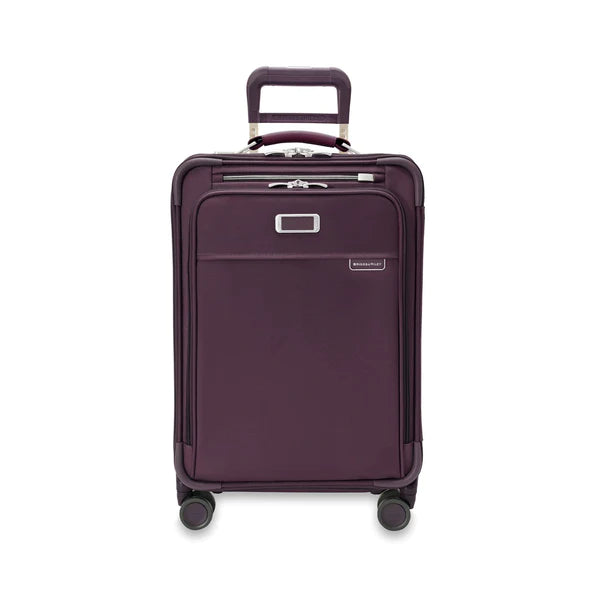 Briggs & Riley | Baseline | Essential 22" Carry-On Expandable Spinner | Plum