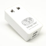Adaptor Plug With 2 Port USB - PAU | North, Central, and South America - Index Urban