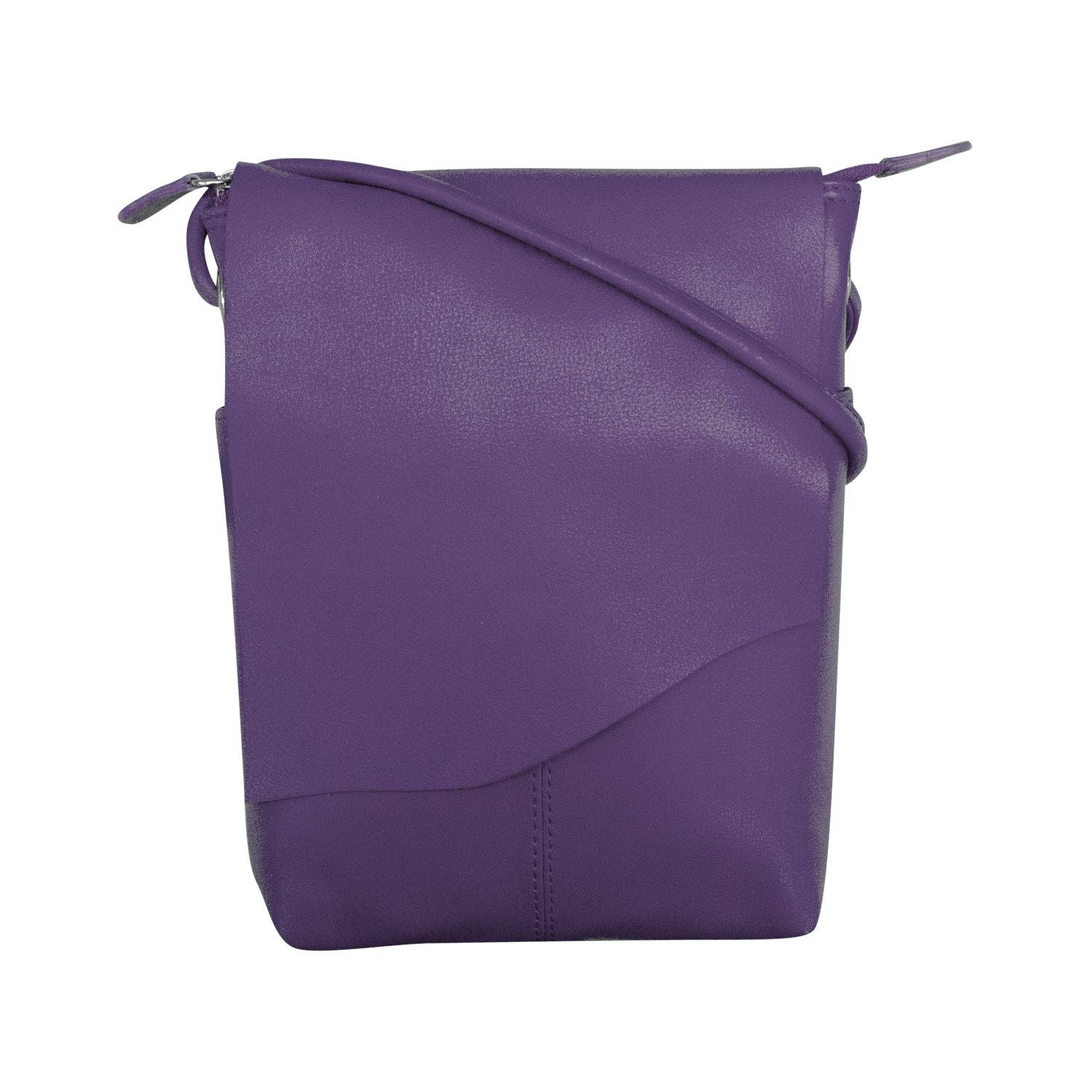 ILI | Crossbody Bag 6647 - Leather Mini Sac with Adjustable Strap
