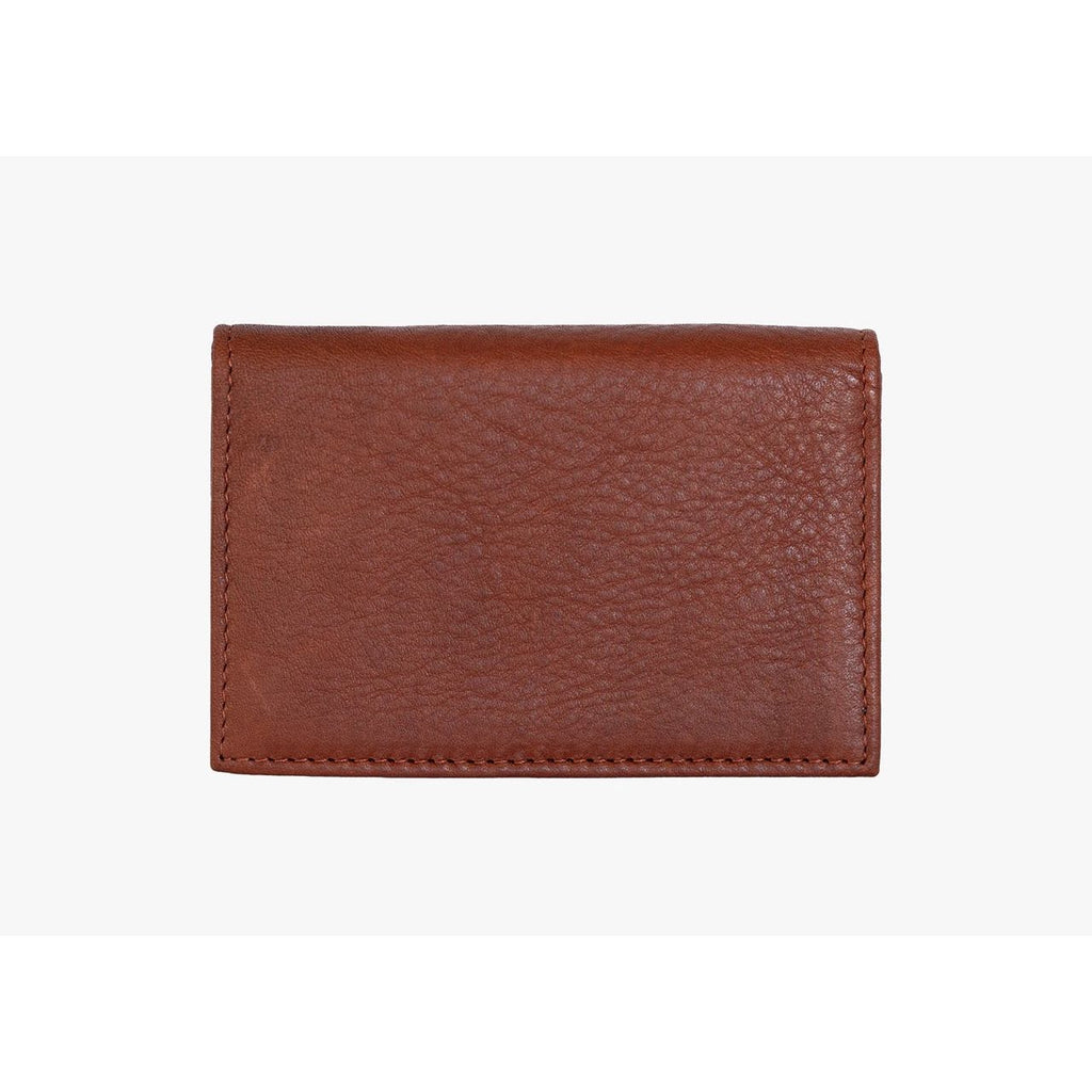 Osgoode Marley RFID gusseted card case wallet with multiple card slots, black leather, and secure RFID blocking technology.