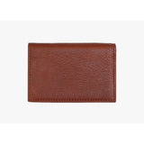 Osgoode Marley RFID gusseted card case wallet with multiple card slots, black leather, and secure RFID blocking technology.