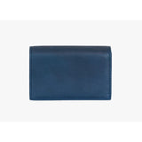 Osgoode Marley RFID gusseted card case wallet in ink color with multiple card slots and a sleek design.