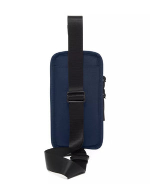 Tumi Alpha Compact Sling bag with adjustable strap and multiple compartments, designed for convenient everyday carrying.