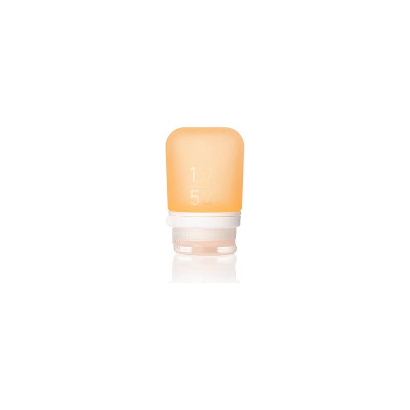 Humangear GoToob+ silicone travel bottles for toiletries, with squeezable design and secure caps for convenient travel accessories.