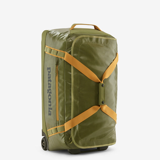 used patagonia black hole duffel 70L Duffel, Smolder Blue w/Amanita Red film laminate Patagonia Black Hole Duffel products