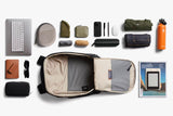 Bellroy Transit Workpack 20L backpack with multiple compartments, padded shoulder straps, and sleek design for commuting and work.