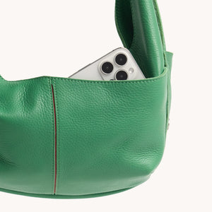 Hammit | Tom Zip Med | Lime Zest Brushed Silver