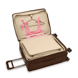 Briggs & Riley | Baseline Compact Checked Expandable Spinner | Limited Edition Chocolate