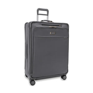 Briggs & Riley | Baseline Large Expandable Spinner | Limited Edition Steel Gray