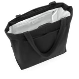 Black Peak Design City Tote with 15L capacity, showcasing its spacious main compartment and sleek urban-style design.