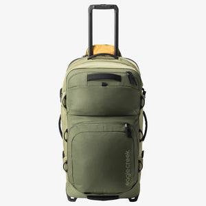 Eagle Creek ORV 30-inch 115L trunk with durable black hard-shell exterior and reinforced handles for travel and storage.