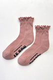 Le Bon Shoppe | Ruffled Hugger Crew Socks
