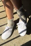 Le Bon Shoppe | Ruffled Hugger Crew Socks