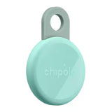 Chipolo Loop key finder with black silicone loop and keyring, designed to help locate personal keys or accessories.