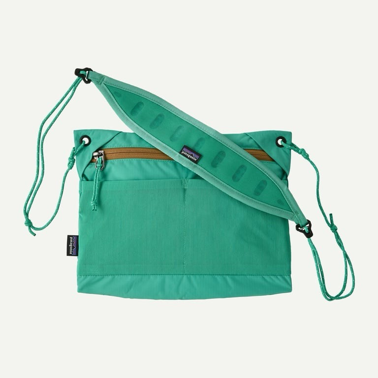 Patagonia Unisex Terravia Sacoche Bag Aqua Stone