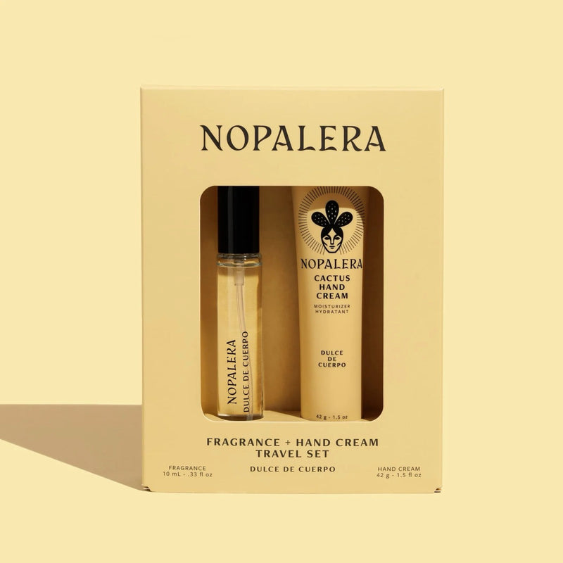 Nopalera | Fragrance + Hand Cream Travel Set | Dulce De Cuerpo