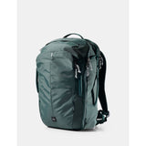 Matador 30L Carry On Travel Pack in juniper green, showcasing durable fabric and compact design for efficient travel storage.