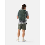 Matador 30L Carry On Travel Pack in juniper color with adjustable straps and durable fabric, ideal for travel and outdoor adventures.