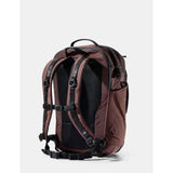 Matador 30L Carry On Travel Pack in garnet color, lightweight and compact for travel, with multiple compartments and durable fabric.