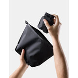 Matador FlatPak™ Toiletry Case V2 in black, waterproof travel accessory with compact design and durable material.