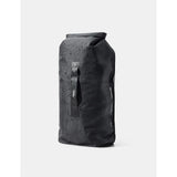 Matador Flatpak 8L dry bag in black, waterproof and compact with roll-top closure for outdoor and adventure use.