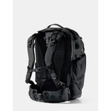 Matador 35L Global Travel Pack in black featuring multiple compartments and durable nylon material for versatile travel storage.