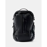 Black Matador 35L Global Travel Pack with multiple compartments and adjustable straps, designed for versatile travel and organization.