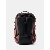 Matador 35L Global Travel Pack in garnet color, compact travel backpack with multiple compartments and adjustable straps.
