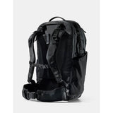 Matador 45L Global Travel Pack in black, compact travel backpack with multiple compartments and durable design for travelers.