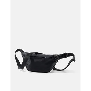 Matador 2L Lite Sling in black, compact and lightweight durable travel bag with adjustable strap and sleek design.