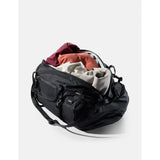 Matador 30L packable duffel bag in black, lightweight and foldable for travel and storage.
