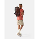 Matador 30L packable duffel bag in garnet color, lightweight and compact for travel and storage.