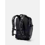 Black Matador 18L personal item travel pack with compact design, ideal for carry-on luggage and travel organization.