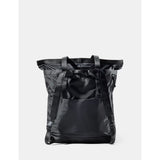Black Matador 24L Tote Pack with sturdy handles and compact design, ideal for carrying essentials in a versatile, lightweight bag.