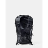 Black Matador 18L waterproof packable backpack with adjustable straps, compact design, and durable waterproof fabric.