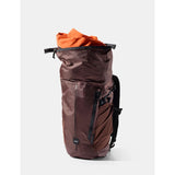 Matador 18L waterproof packable backpack in garnet color, lightweight and compact for outdoor adventures and travel.