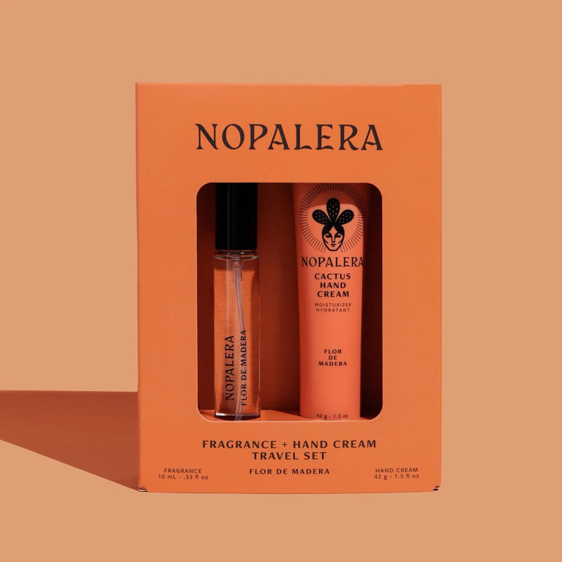 Nopalera | Fragrance + Hand Cream Travel Set | Flor De Madera