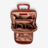 Osgoode Marley small organizer backpack with interior compartments, compact design, and adjustable straps, ideal for daily use.