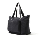 Baggallini Carryall expandable tote bag with large capacity, shown in a spacious, packable design with sturdy handles.