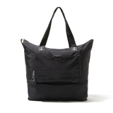 Baggallini Carryall expandable packable tote bag in large size, showing its lightweight, foldable design and spacious interior.