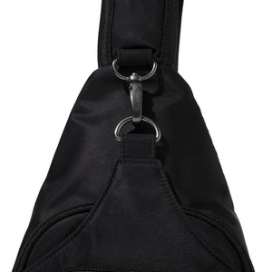 Baggallini Central Park Sling bag in a sleek, compact design with adjustable strap and multiple compartments for everyday use.