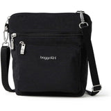 Baggallini Modern Pocket Crossbody bag in French Navy with multiple compartments and adjustable strap.
